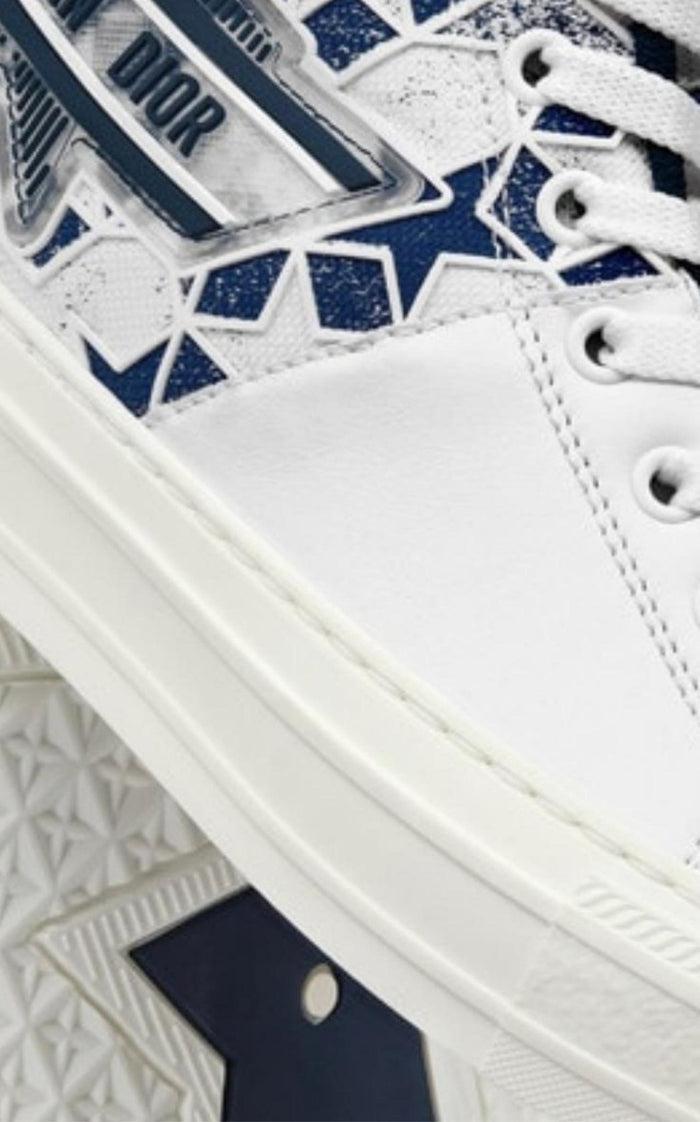 Dior Walk N Dior Star High Top Sneakers - Runway Catalog