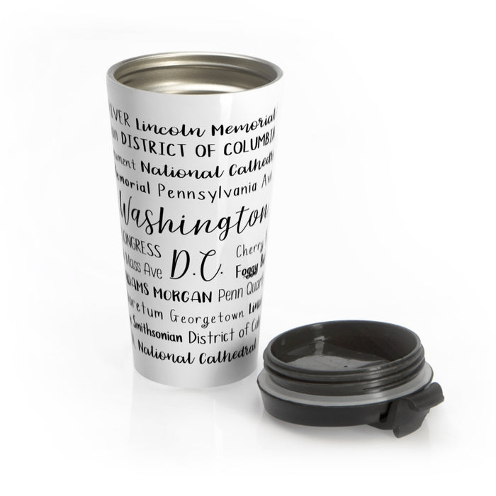 Washington, DC Travel Mug