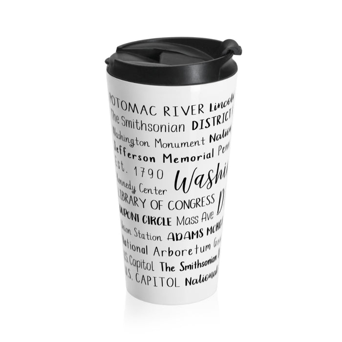 Washington, DC Travel Mug