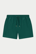 WATER REACTIVE EMBLEM SWIM SHORT - GREEN