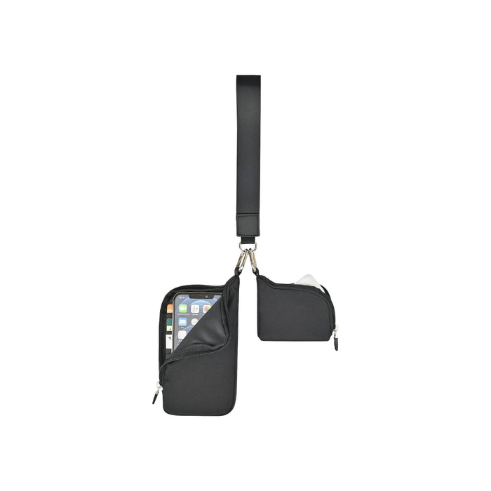 Well Studio Recycled Nylon Dual Pouch Lanyard - AWARE™