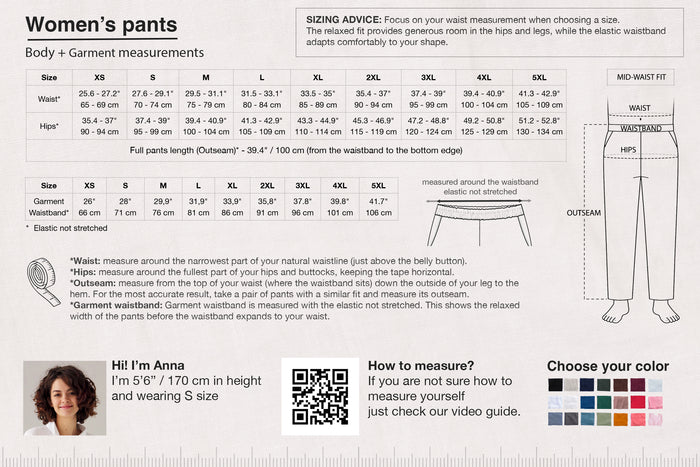 Wide-Leg Linen Pants ACAI in Green