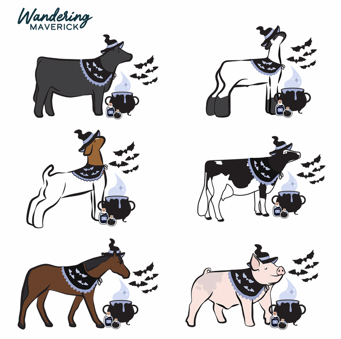 Witch Animals - CHOOSE YOUR ANIMAL – Infant/Toddler/Youth