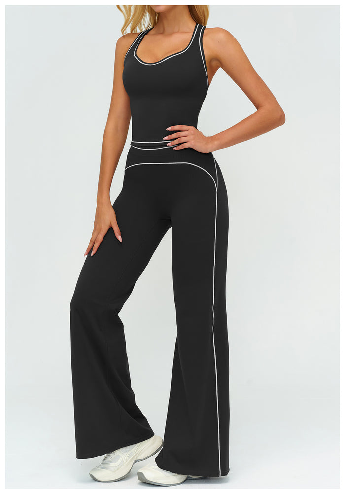 women yoga apparel stretch fitness set for gym sessions