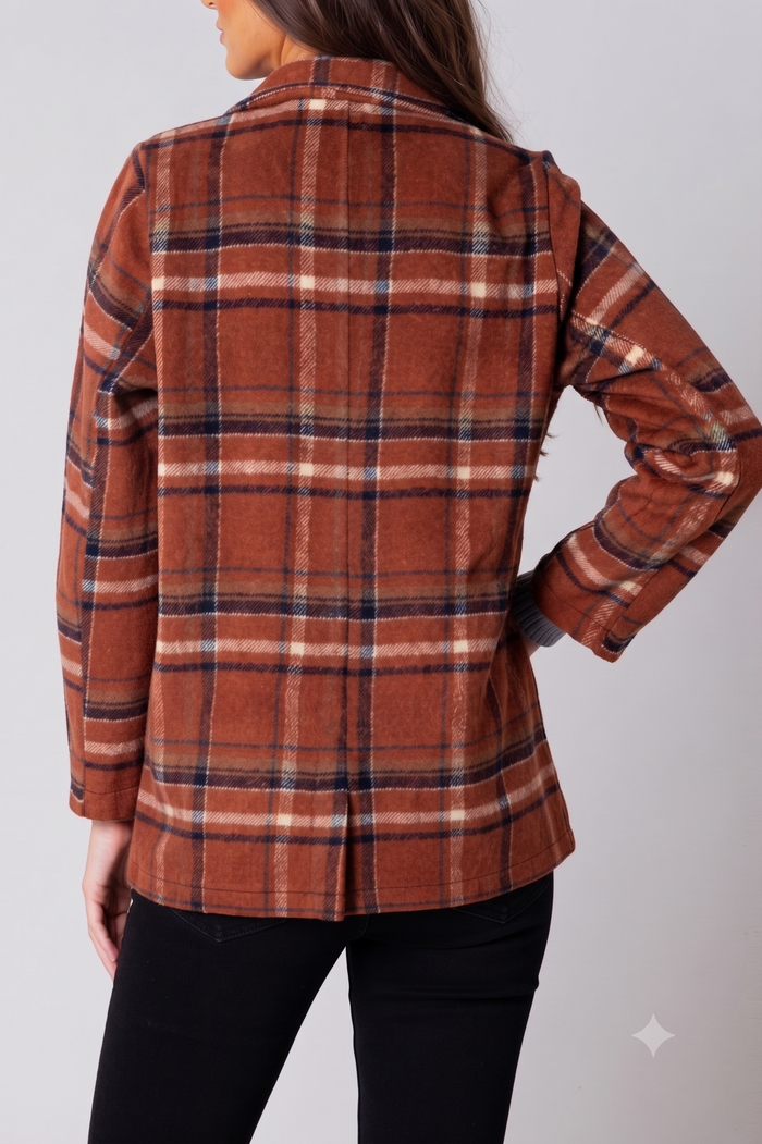 Women's Brushed Tweed Shazer