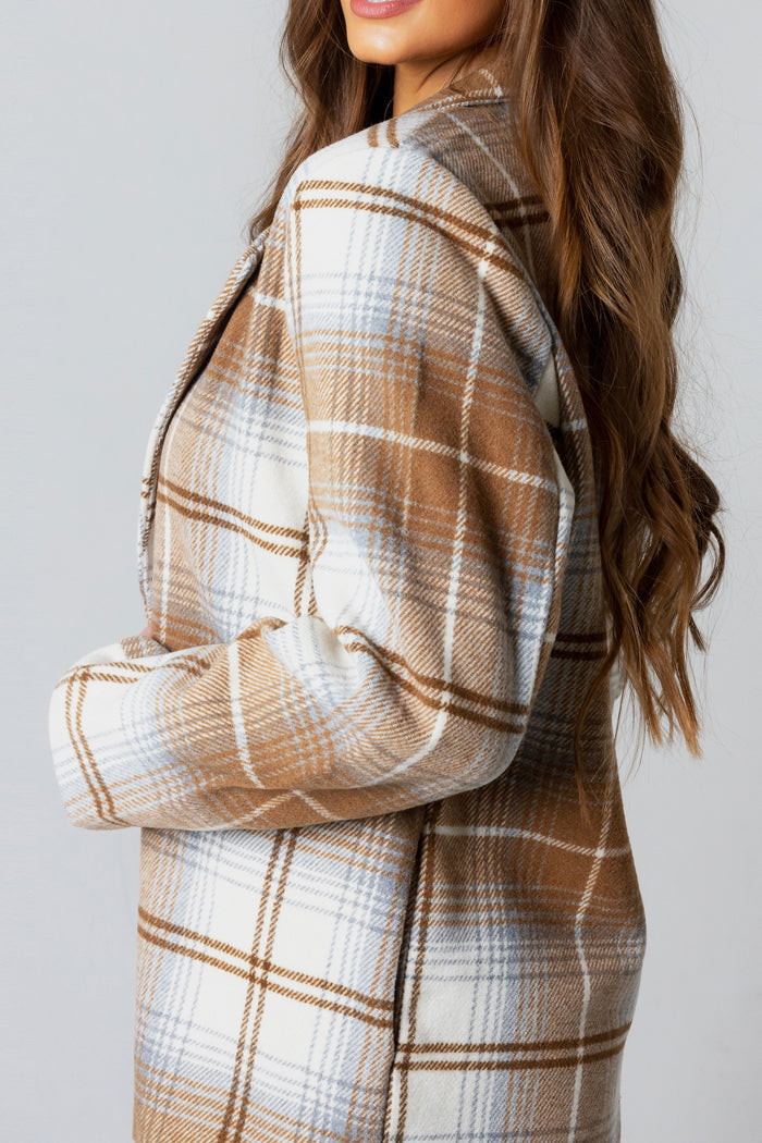 Women's Brushed Tweed Shazer