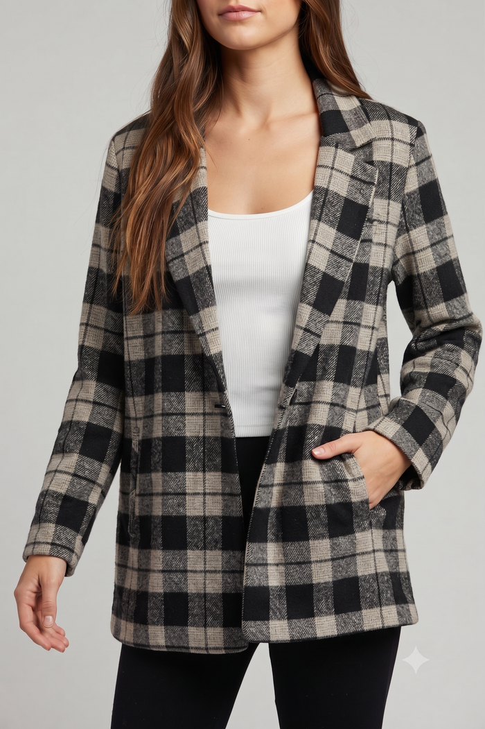 Women's Brushed Tweed Shazer