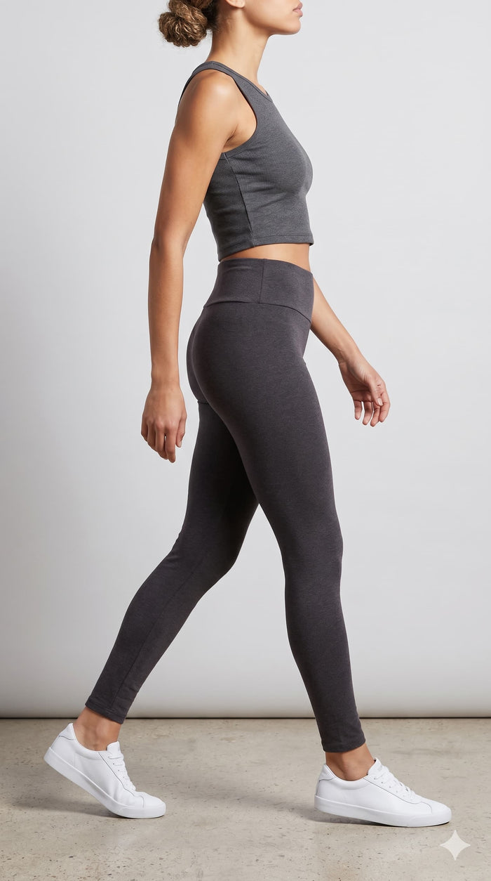 Women's Heather Brushed Skinny Leggings