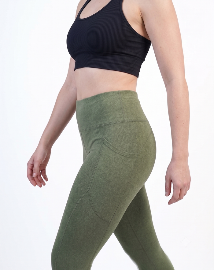 Women's Heather Pocket Legging