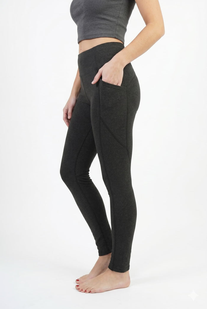 Women's Heather Pocket Legging