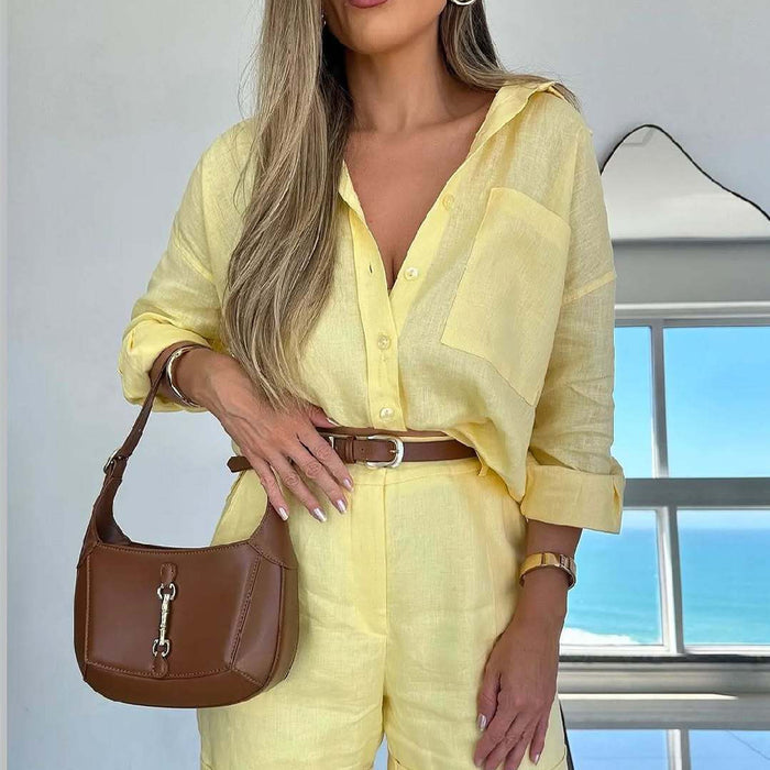 Women's Linen Pants Set – Shop This Style