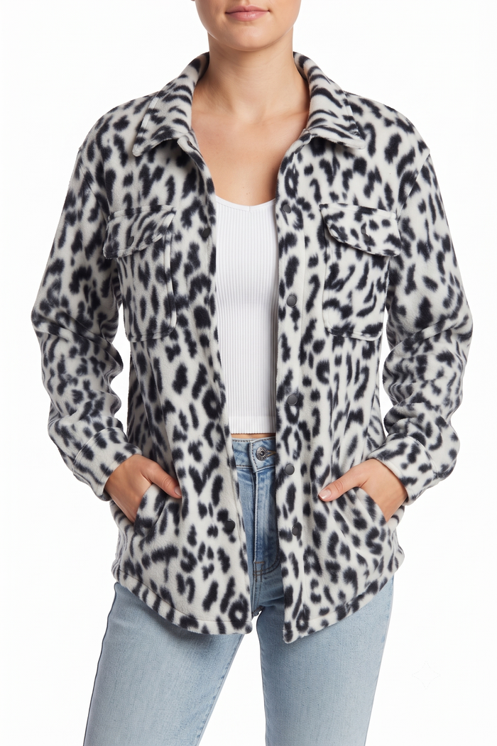 Women's Polar Fleece Shacket (Final Few)