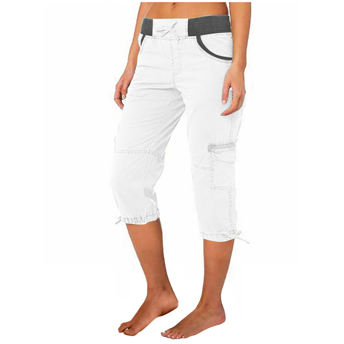 Women’s summer pants with cropped length and easy styling versatility