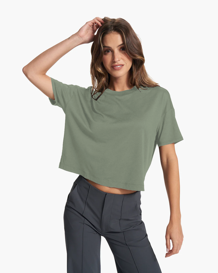 Women's Yoga Tee Pistachio image 0