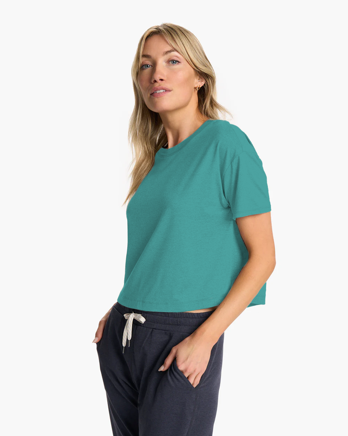 Women's Yoga Tee Pistachio image 3