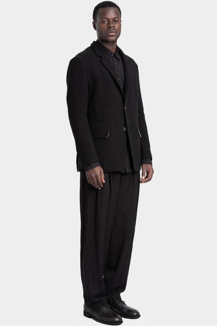 Forme D'Expression | AW25 - Wool cashmere buttoned jacket, UG069 L86B