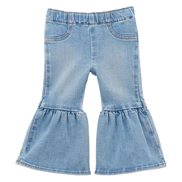 Wrangler® Baby Girl Flare Jean Sky