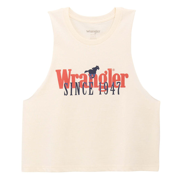 Wrangler Graphic Festival Crop Tank