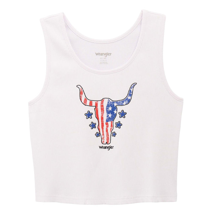 Wrangler Graphic Slim Crop Tank