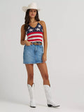 Wrangler Retro® Americana Crochet Tank
