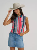 Wrangler Retro® Punchy Sleeveless Snap Shirt
