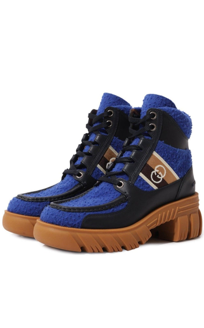 Gucci x North Face Romance Ankle High Casual Boots - Runway Catalog