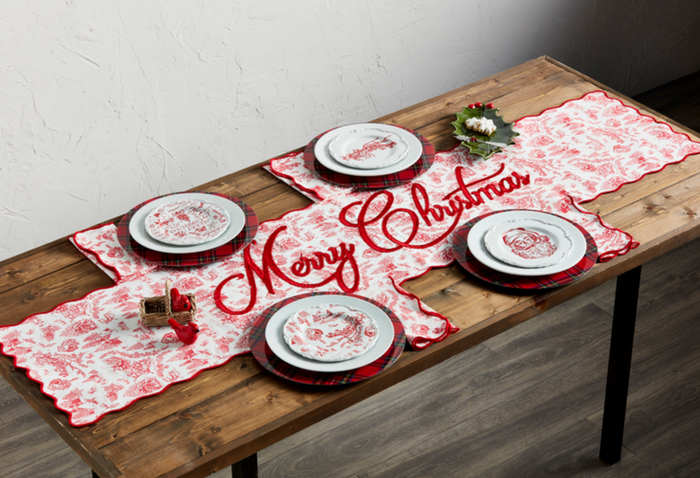 Xmas Dessert Plates - Pine & Moss