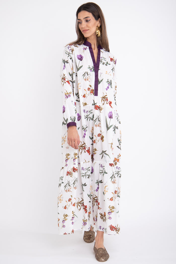 Zeinab Cotton Floral Dress