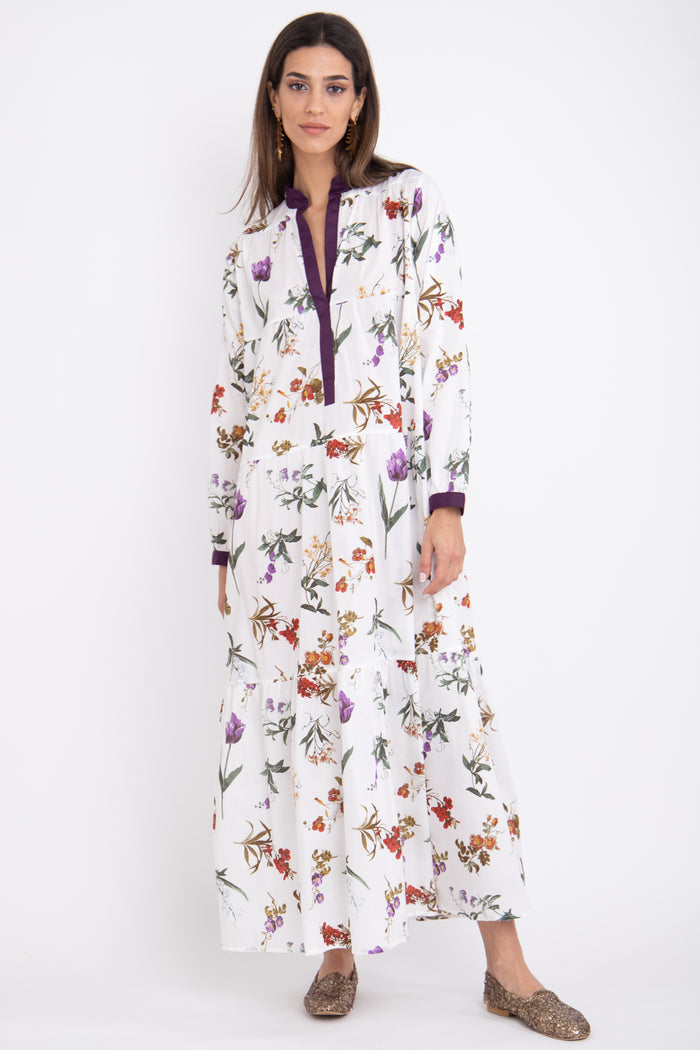 Zeinab Cotton Floral Dress