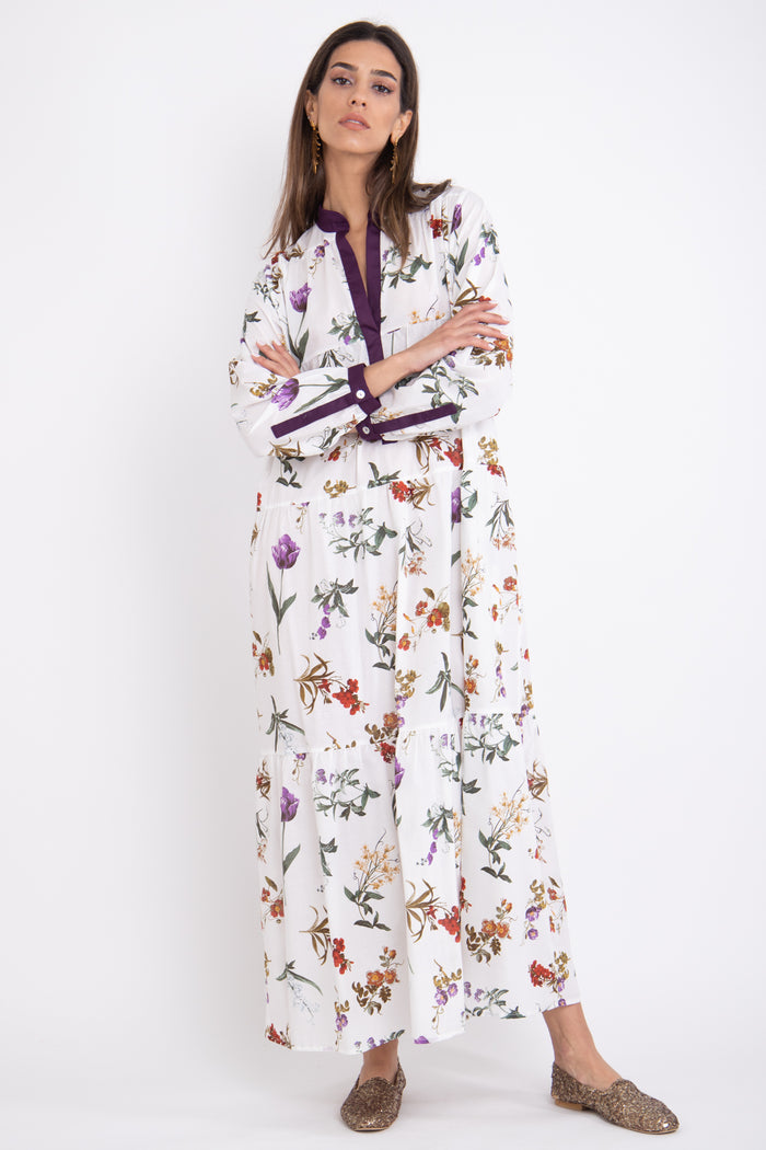 Zeinab Cotton Floral Dress